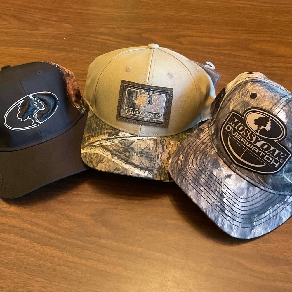 Mossy Oak Camouflage Hats Set
